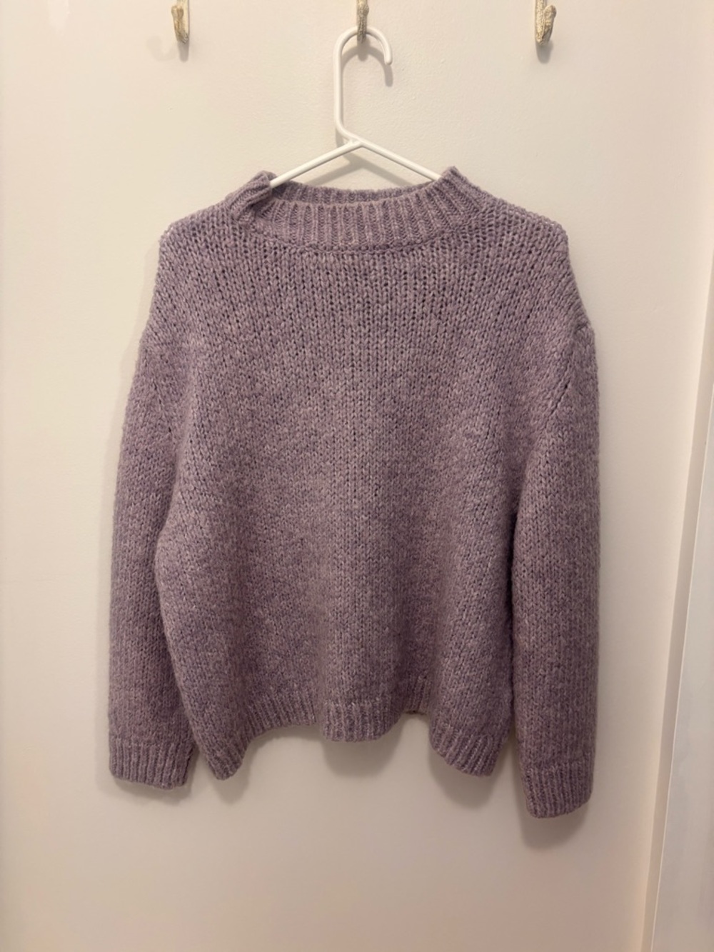 Zara Lavender Knit Sweater